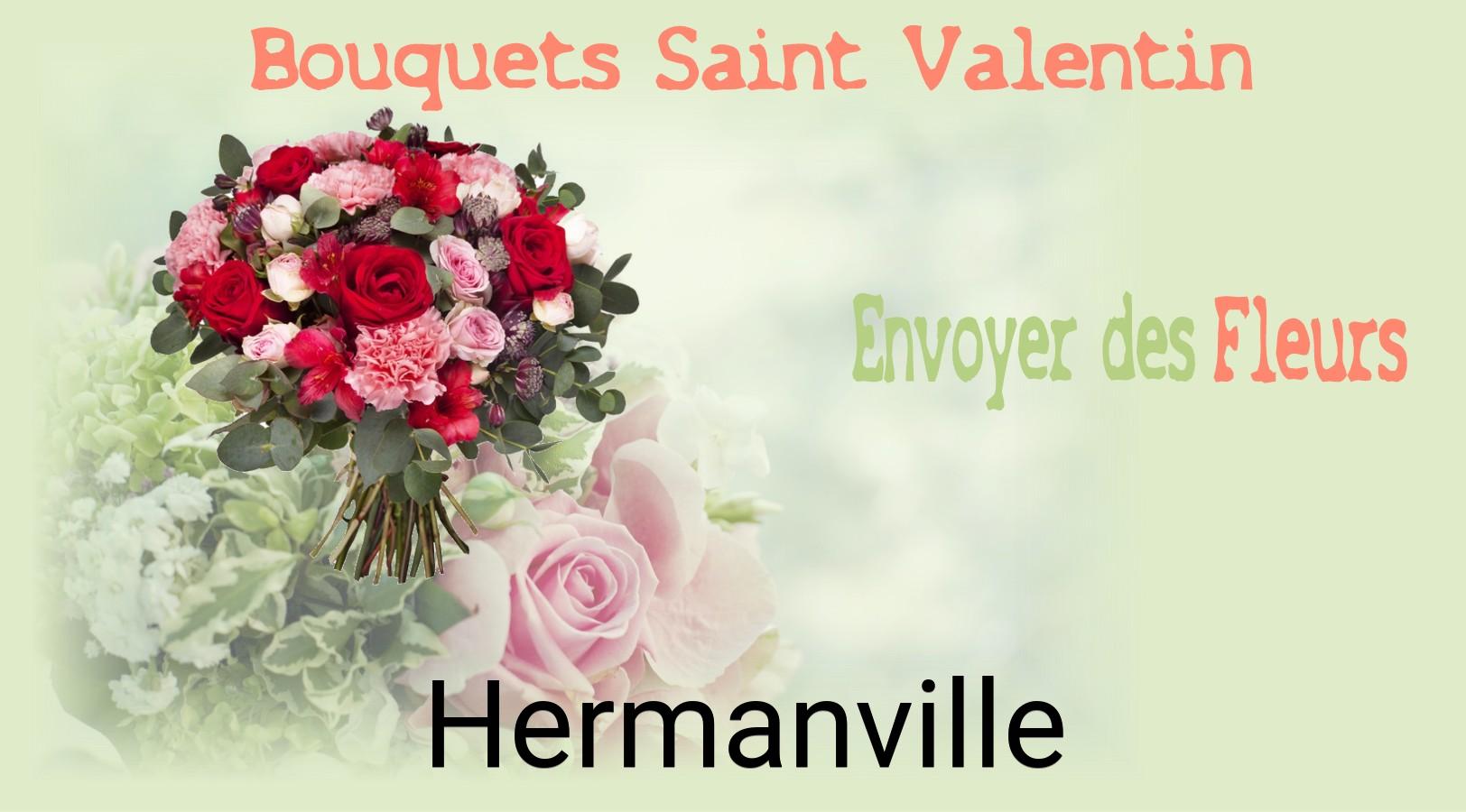 Roses de Saint-Valentin livrées à Hermanville